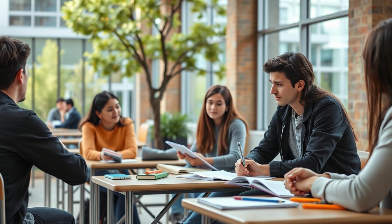 Organized study environment supporting productive learning